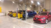 Visite des Ateliers Renault